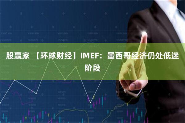股赢家 【环球财经】IMEF:墨西哥经济仍处低迷阶段